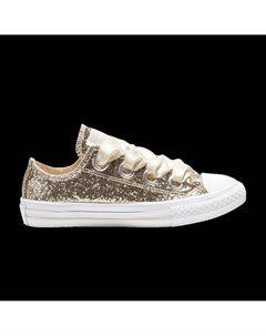 Кроссовки Chuck Taylor All Star Big Eyelets Low GS 'Party Dress - Gold', золотой Converse