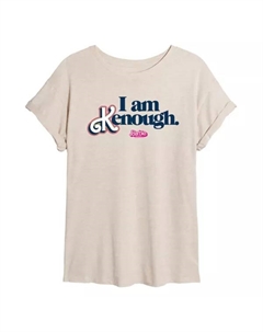 Футболка для подростков с принтом «Я и так хорош» из фильма The Movie I Am Kenough, бежевый Barbie