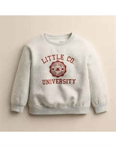 Детский свитер 4-12 лет, цвет grey university Little co. by lauren conrad