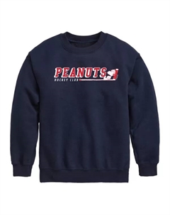 Флисовая толстовка хоккейного клуба «Peanuts Snoopy» для мальчиков 8-20 лет, синий Licensed character