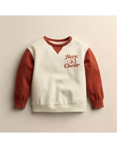 Пуловер для малышей и малышей, цвет ivory here to cheer Little co. by lauren conrad