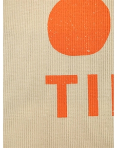 Боди в рубчик с принтом вишни, нейтральный Tinycottons