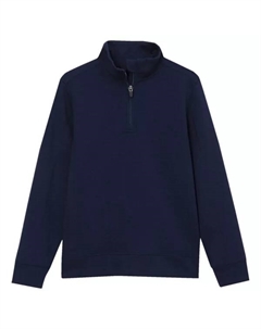 Пуловер с полумолнией для мальчиков 2-20 лет, синий Lands' end