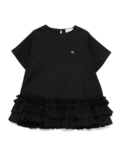 Платье с оборками, черный Douuod kids