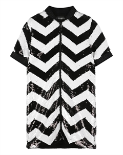 Платье с пайетками, черный Karl lagerfeld kids