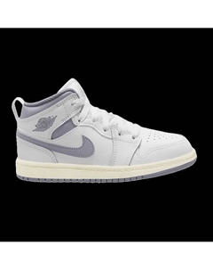 Кроссовки  1 Mid PS 'Neutral Grey', белый Air jordan
