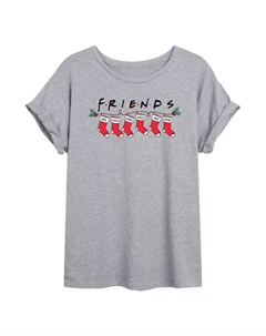 Футболка большого размера с чулками от Juniors Friends, серый Licensed character