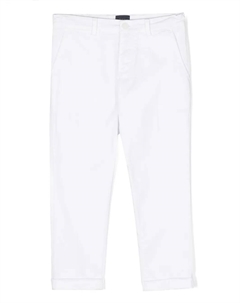Узкие брюки, белый Fay kids