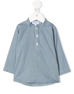 Рубашка на пуговицах с принтом, белый Siola