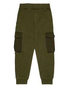 Брюки карго, зеленый Dsquared2 kids