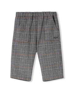 Брюки Thursday в клетку, серый Bonpoint