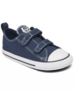 Детские кеды Chuck Taylor All Star Ox 2V с регулируемой застежкой на липучке, повседневные, от Finish Line, мультиколор Converse