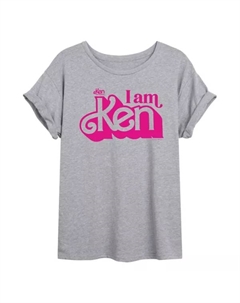 Футболка с принтом "Я — Кен" из фильма для подростков, серый Barbie