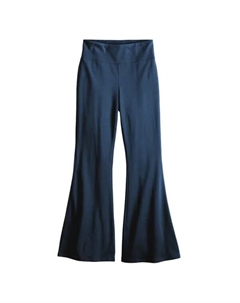 Расклешенные леггинсы с высокой талией для девочек 7-16 лет, стандартные и большие размеры, цвет velocity blue So