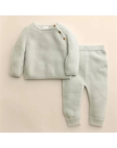 Комплект из детского свитера и штанов, цвет silver pearl Little co. by lauren conrad