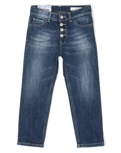 Джинсы на пуговицах, синий Dondup kids