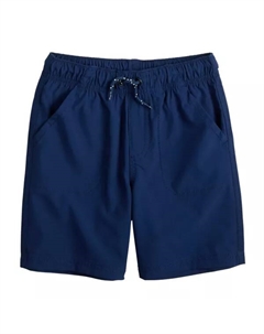 Тканые технологичные шорты для мальчиков 4-12 лет, синий Jumping beans