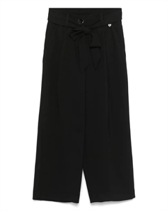 Брюки со складками, черный Monnalisa