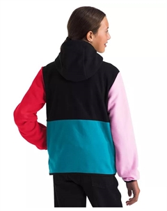 Куртка с капюшоном на молнии Big Girls Teen Glacier, синий The north face