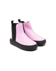 Ботинки со вставками, розовый Emporio armani kids