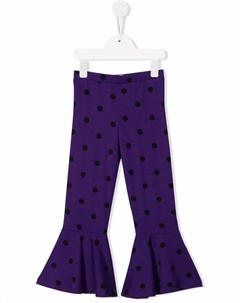 Брюки Move с расклешенными манжетами, фиолетовый Wauw capow by bangbang