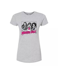 Футболка с принтом Monster High для подростков, серый Licensed character