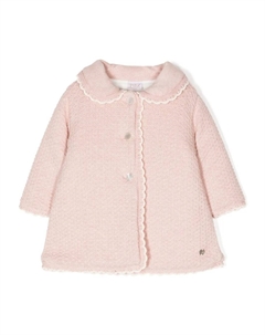 Пальто с воротником Питер Пэн, розовый Paz rodriguez