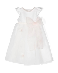 Платье с бантом, белый La stupenderia