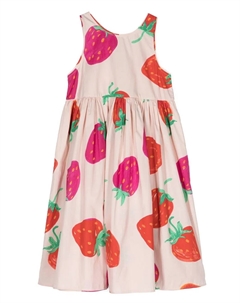 Платье Clover с принтом, красный Molo