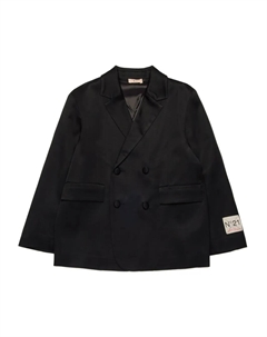 Двубортный блейзер, черный Nº21 kids