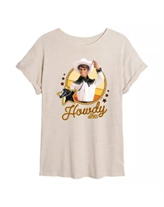 Футболка Juniors Howdy Western Ken oversize, бежевый Barbie