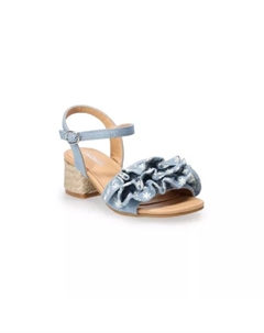 Сандалии-платья без застежек Alayah для маленьких и больших девочек с оборками, синий Sonoma goods for life