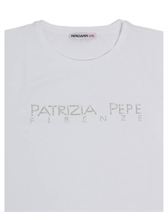 Футболка с логотипом, белый Patrizia pepe