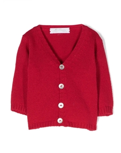 Кардиган с V-образным вырезом, красный Mariella ferrari