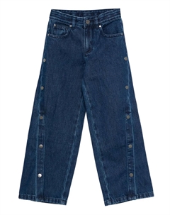 Джинсы с пятью карманами, синий Stella mccartney kids