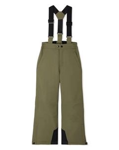 Лыжные брюки Dodji с подтяжками, зеленый Bonpoint