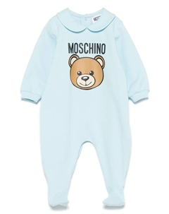 Пижама с принтом Teddy Bear, синий Moschino kids
