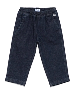 Джинсы с подворотами, синий Il gufo