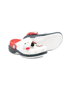 Клоги Classic из коллаборации с Peanuts, белый Crocs kids