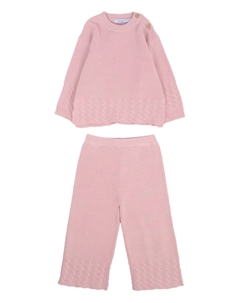 Комплект спортивного костюма из трикотажного полотна, розовый Mayoral