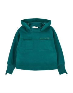 Худи с нагрудным карманом, зеленый Monnalisa