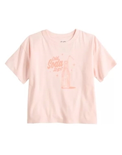 Детская и подростковая футболка с коротким рукавом и принтом, свободный крой, размеры S-XXL, цвет vintage da pop So