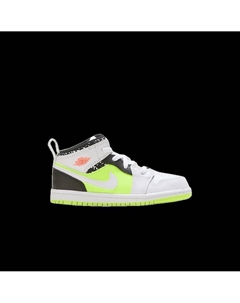 Кроссовки  1 Mid TD 'Notebook', белый Air jordan