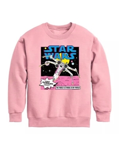 Девочки 7-16 худи с принтом "Люк Скайуокер и Тысячелетний сокол", цвет mauve Star wars