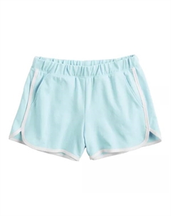 Шорты для черлидинга с заниженной талией для девочек 6-20 лет, обычные и plus, цвет shimmering water So