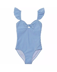 Купальник Bubblegum Bloom с одним плечом, синий Snapper rock