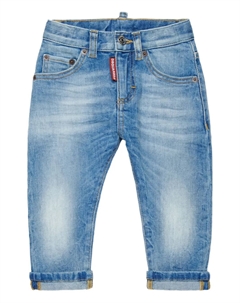 Прямые джинсы, синий Dsquared2 kids