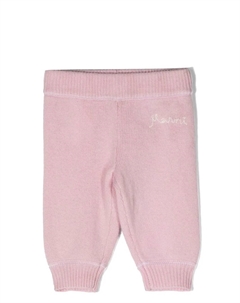 Брюки с вышитым логотипом, розовый Marni kids
