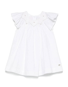 Платье в горошек, белый Tartine et chocolat