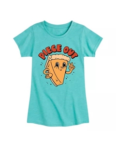 Футболка с рисунком тыквенного пирога для девочек 7-16 лет, синий Licensed character